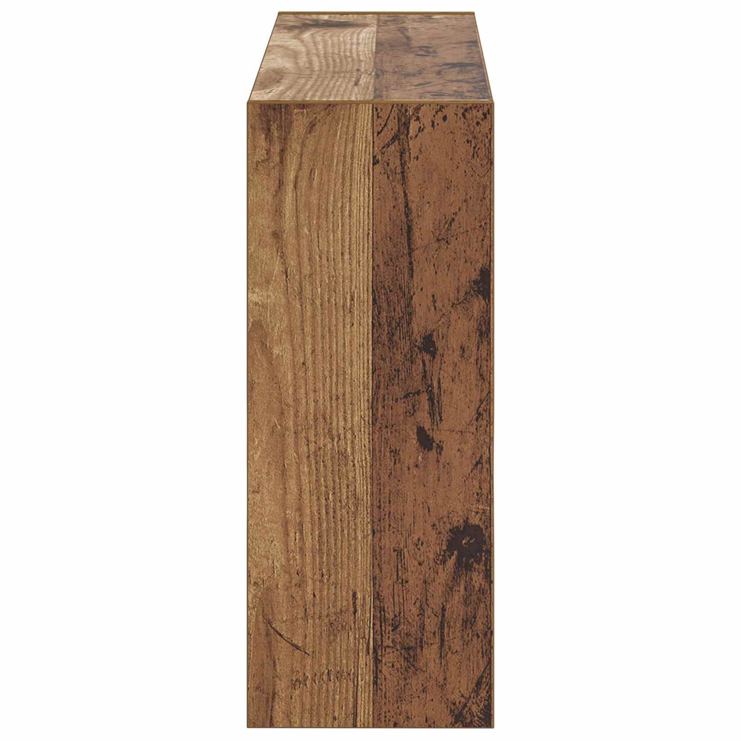 Wall-Mounted Shoe Cabinet ARNHEM 71 x 17 x 43 cm Old Wood