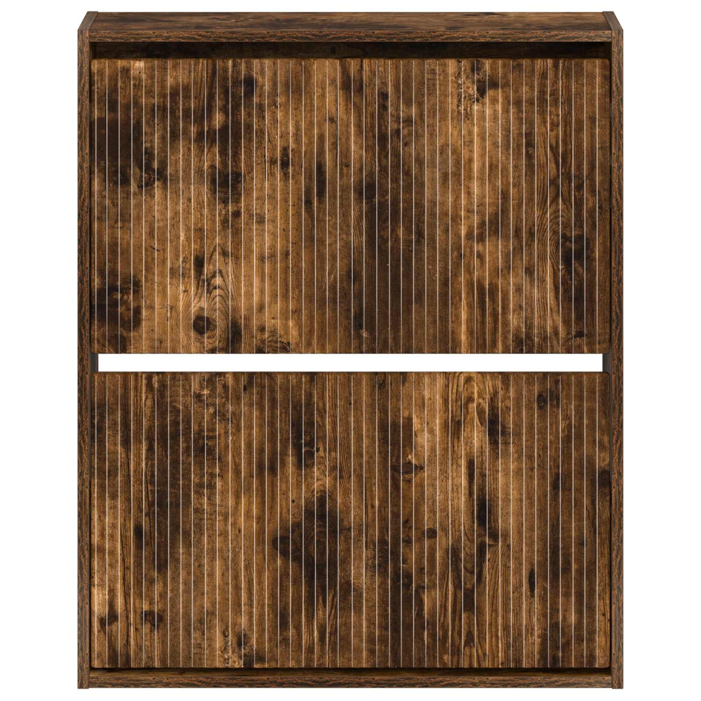 Wall-Mounted Shoe Cabinet ARNHEM 71 x 17 x 86 cm Smoked Oak