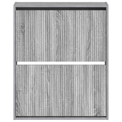 Wall-Mounted Shoe Cabinet ARNHEM 71 x 17 x 86 cm Grey Sonoma