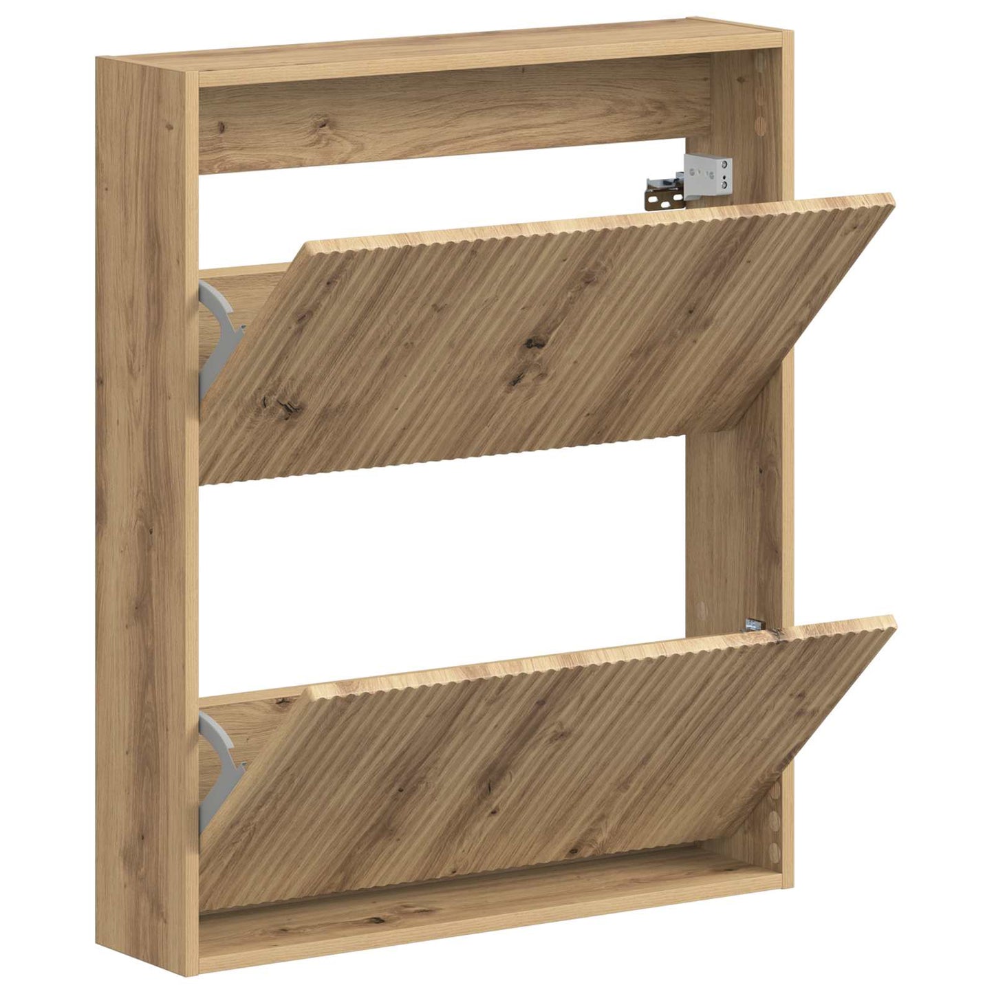 Wall-Mounted Shoe Cabinet ARNHEM 71 x 17 x 86 cm Artisan Oak