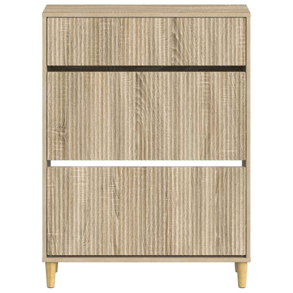 Shoe Cabinet ARNHEM 78 x 24 x 103 cm Engineered Wood Sonoma Oak