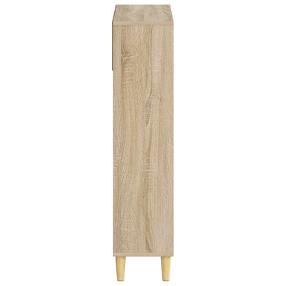 Shoe Cabinet ARNHEM 78 x 24 x 103 cm Engineered Wood Sonoma Oak