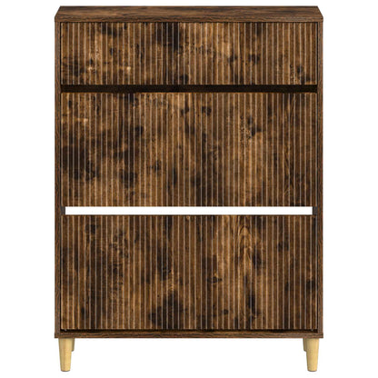 Shoe Cabinet ARNHEM 78 x 24 x 103 cm Engineered Wood Smoked Oak