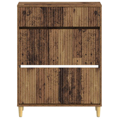 Shoe Cabinet ARNHEM 78 x 24 x 103 cm Engineered Wood Old Wood