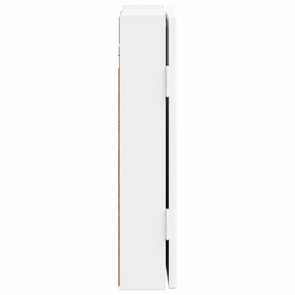Dartboard Cabinet ARNHEM High Gloss White 52.5 x 10.5 x 53.5 cm