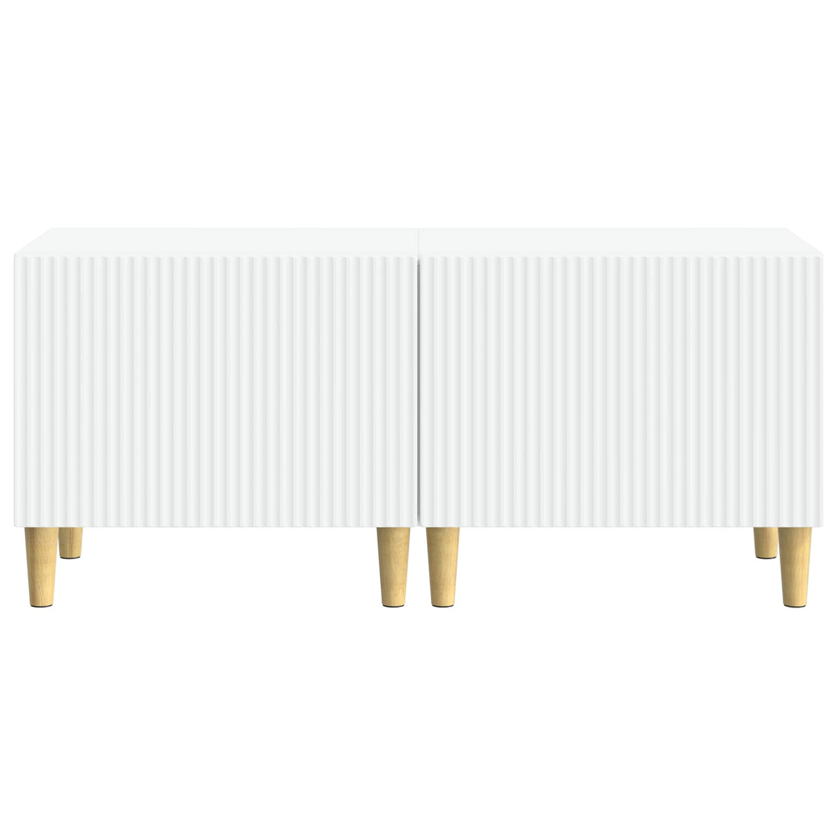 TV Cabinet White Engineered Wood