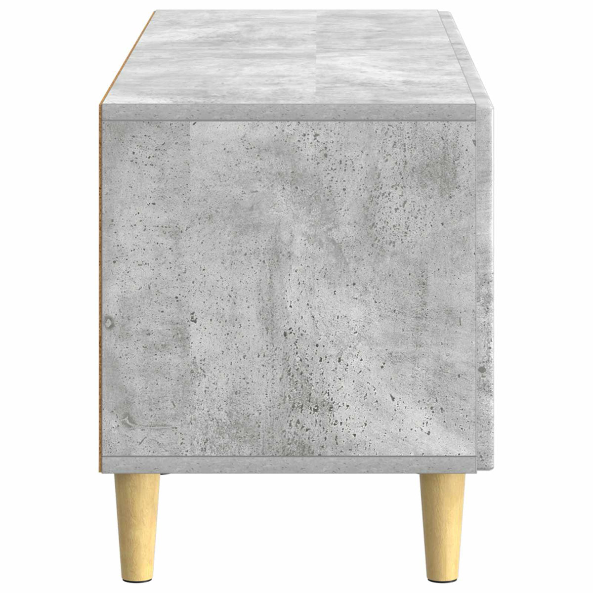 TV Cabinet Concrete Grey Engineered Wood