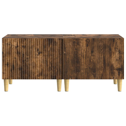 TV Cabinet Smoked Oak Engineered Wood