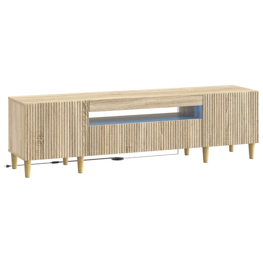 LED TV Cabinet ARNHEM 153 x 35 x 43 cm Sonoma Oak