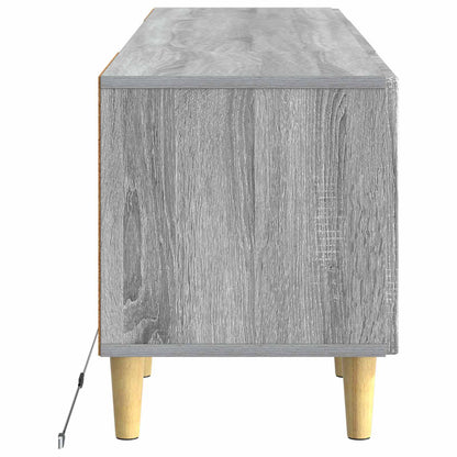 LED TV Cabinet Grey Sonoma Engineered Wood