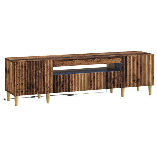 LED TV Cabinet ARNHEM 153 x 35 x 43 cm Old Wood Engineered Wood