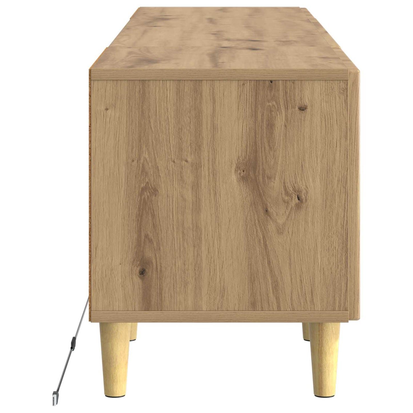LED TV Cabinet Artisan Oak Engineered Wood