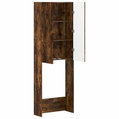 Toilet Cabinet ARNHEM Smoked Oak 66 x 25.5 x 190 cm