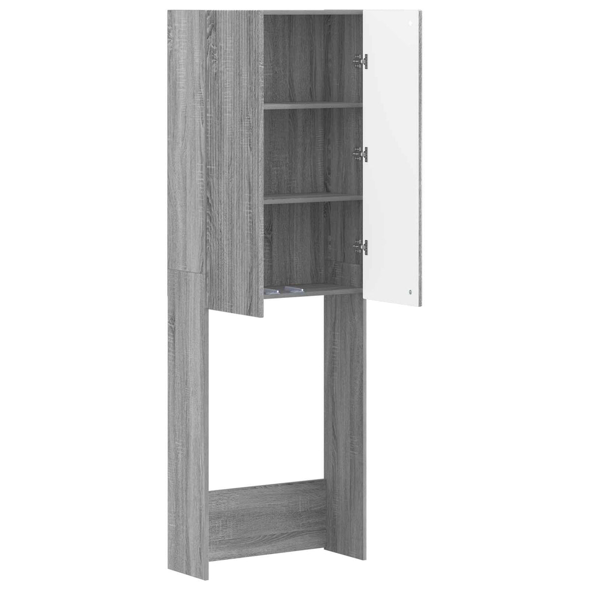 Toilet Cabinet ARNHEM Grey Sonoma 66 x 25.5 x 190 cm