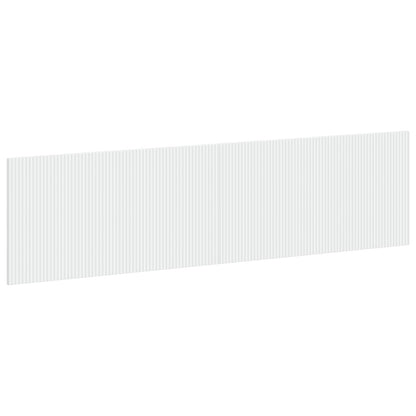 Wall-Mounted Headboard ARNHEM White Engineered Wood
