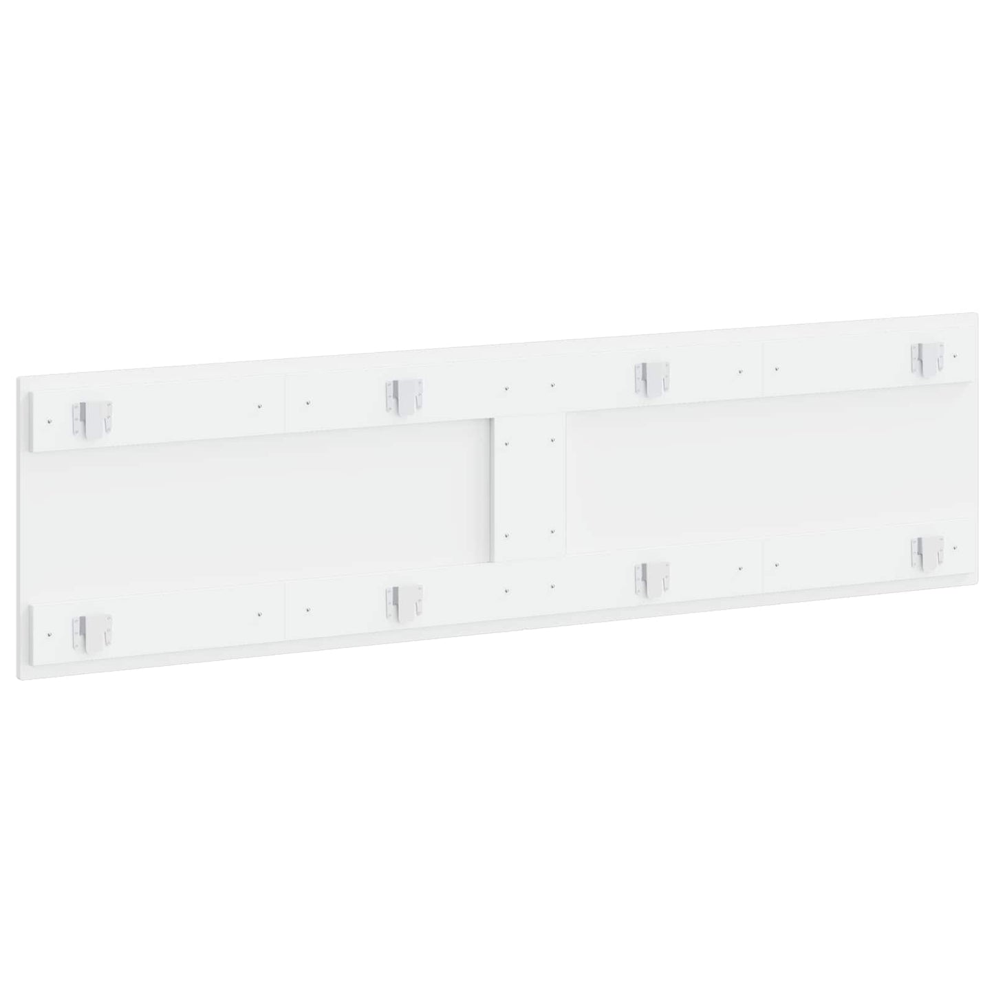Wall-Mounted Headboard ARNHEM White Engineered Wood