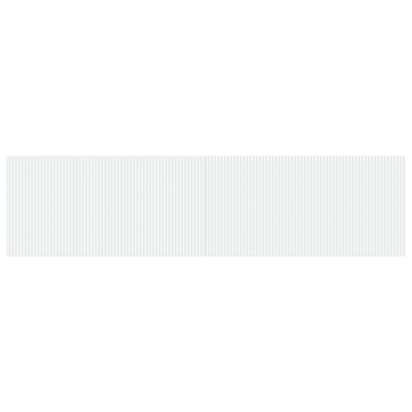 Wall-Mounted Headboard ARNHEM White Engineered Wood
