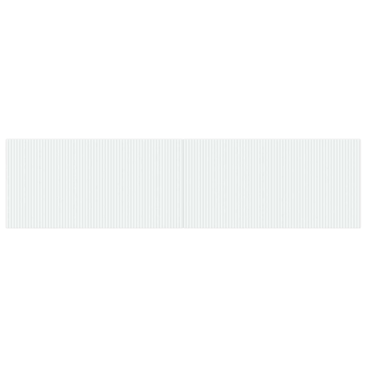 Wall-Mounted Headboard ARNHEM White Engineered Wood