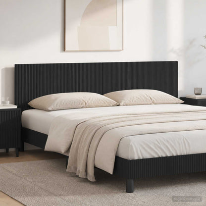 Wall-Mounted Headboard ARNHEM Black Engineered Wood