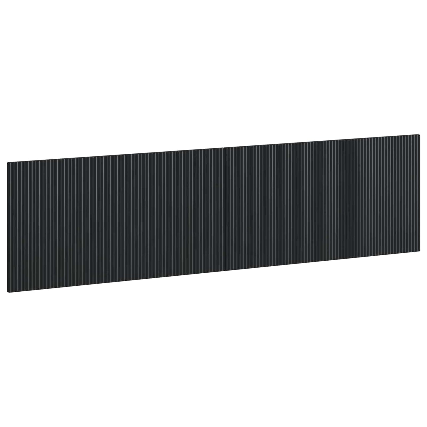 Wall-Mounted Headboard ARNHEM Black Engineered Wood