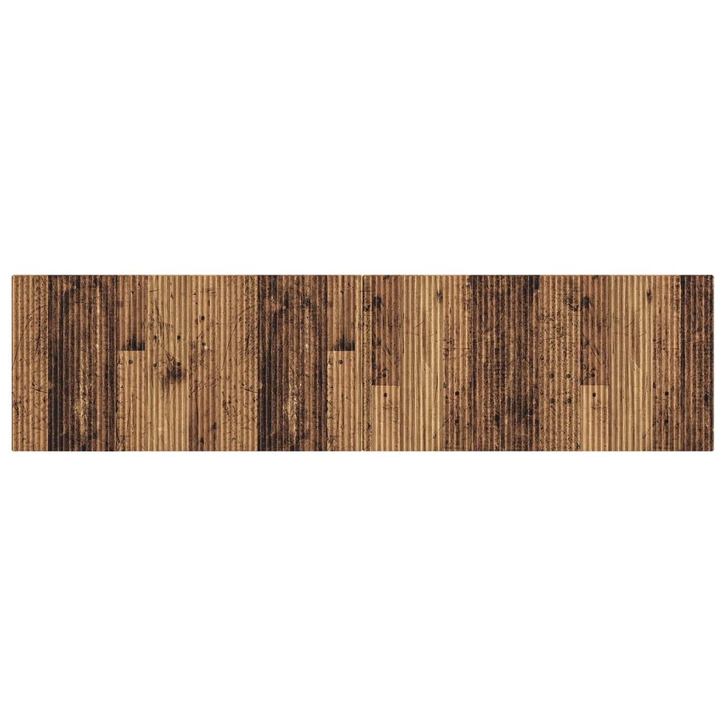 Wall-Mounted Headboard ARNHEM Old Wood Engineered Wood