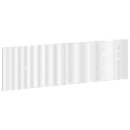 Wall-Mounted Headboard ARNHEM White Engineered Wood