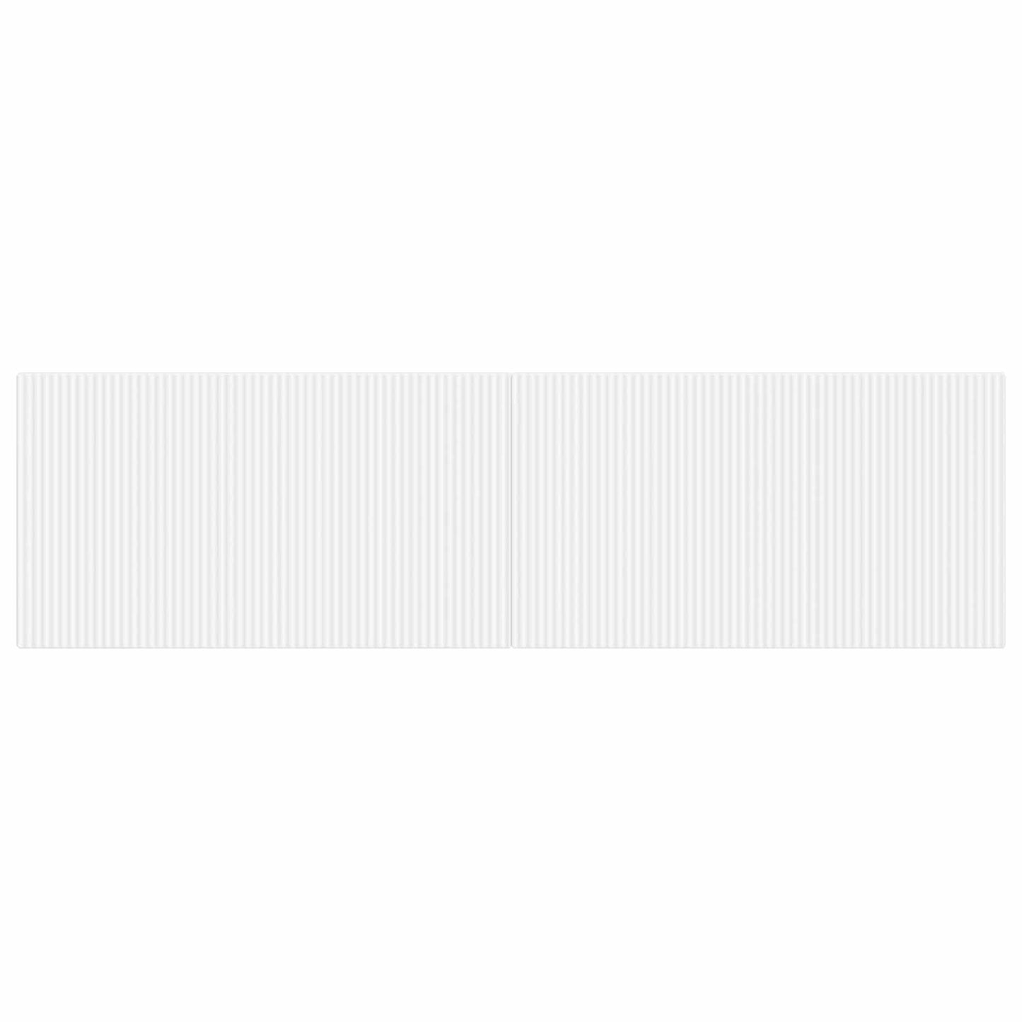 Wall-Mounted Headboard ARNHEM White Engineered Wood
