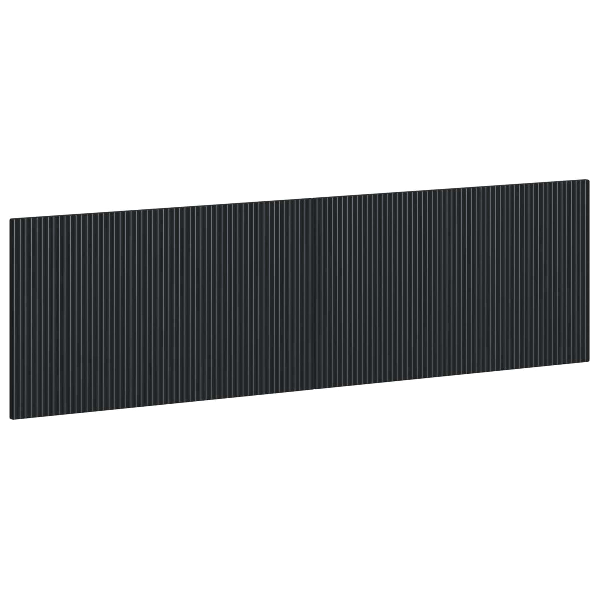 Wall-Mounted Headboard ARNHEM Black Engineered Wood