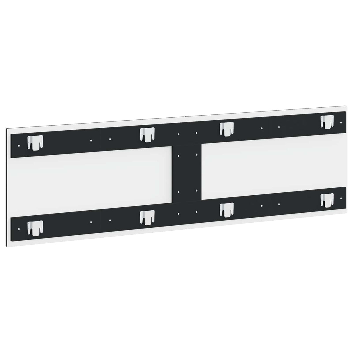 Wall-Mounted Headboard ARNHEM Black Engineered Wood