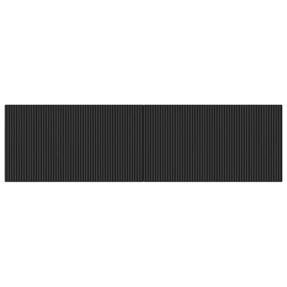 Wall-Mounted Headboard ARNHEM Black Engineered Wood