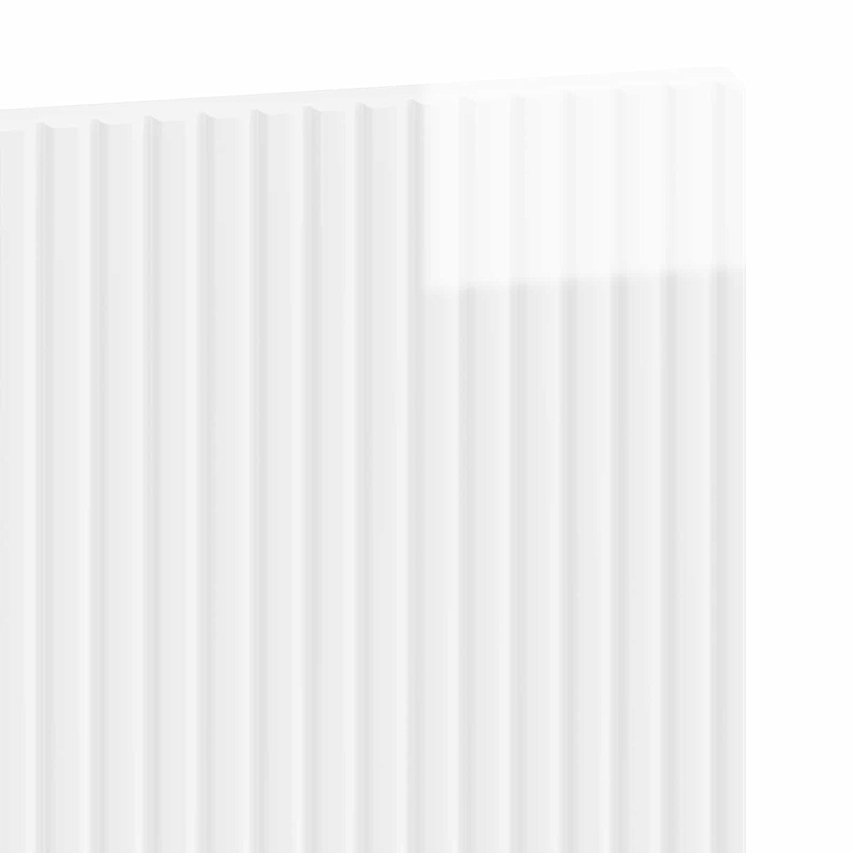 Wall-Mounted Headboard ARNHEM High Gloss White Engineered Wood