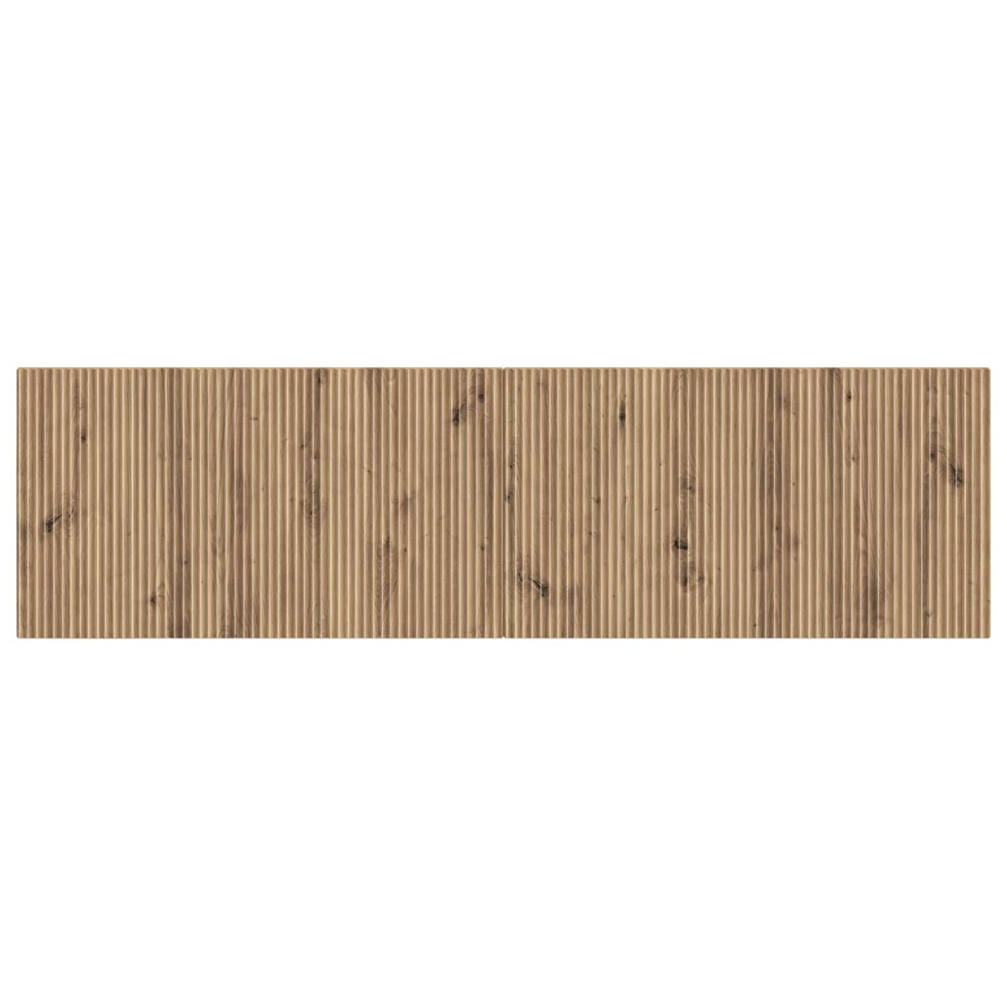 Wall-Mounted Headboard ARNHEM Artisan Oak Engineered Wood