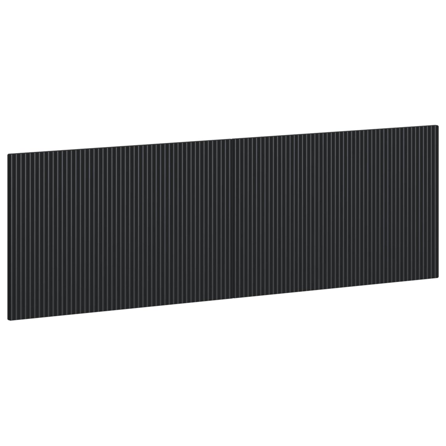 Wall-Mounted Headboard ARNHEM Black Engineered Wood