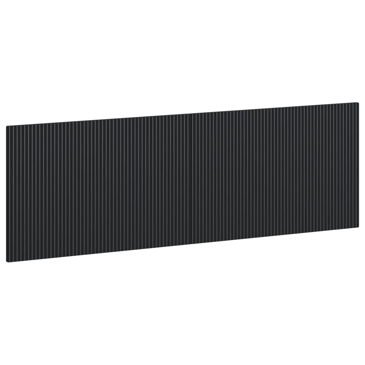 Wall-Mounted Headboard ARNHEM Black Engineered Wood