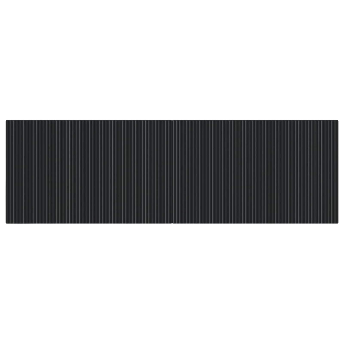 Wall-Mounted Headboard ARNHEM Black Engineered Wood