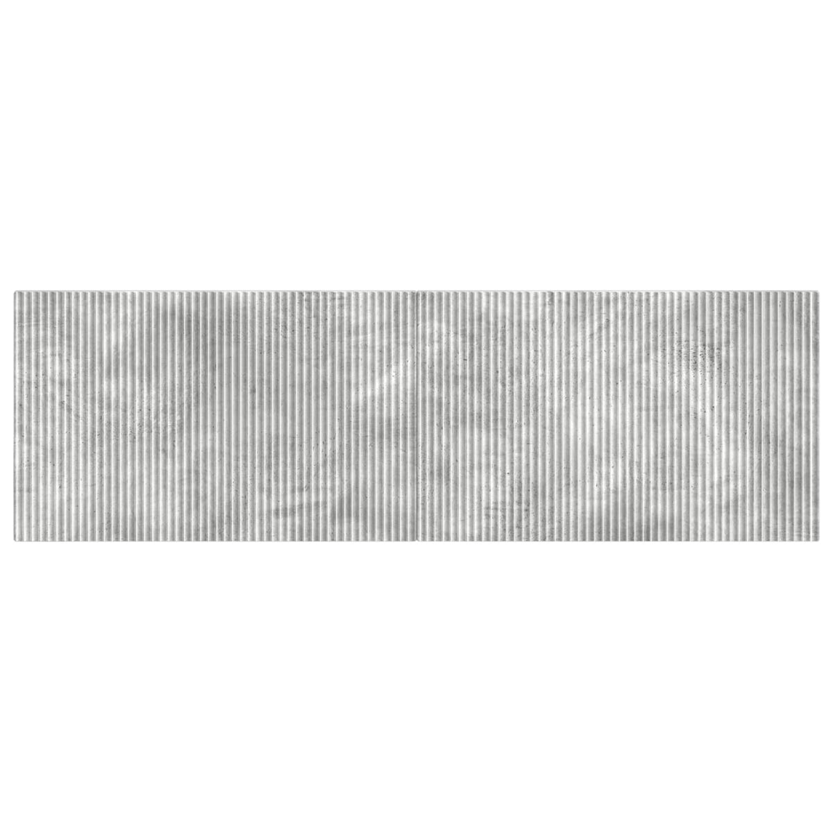 Wall-Mounted Headboard ARNHEM Concrete Grey Engineered Wood