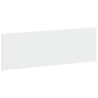 Wall-Mounted Headboard ARNHEM High Gloss White Engineered Wood