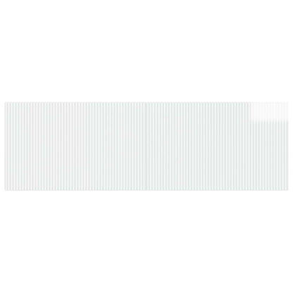 Wall-Mounted Headboard ARNHEM High Gloss White Engineered Wood