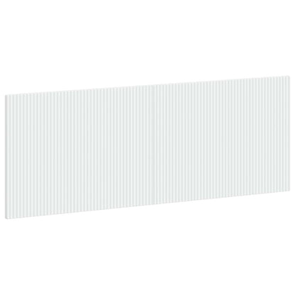 Wall-Mounted Headboard ARNHEM White Engineered Wood
