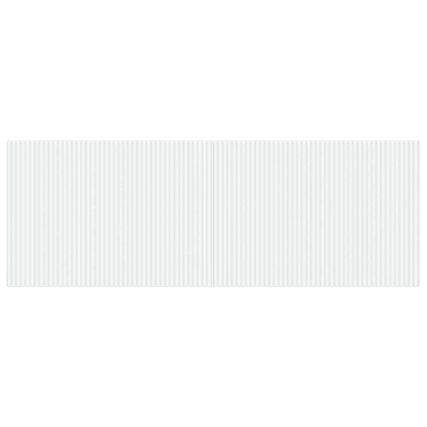 Wall-Mounted Headboard ARNHEM White Engineered Wood