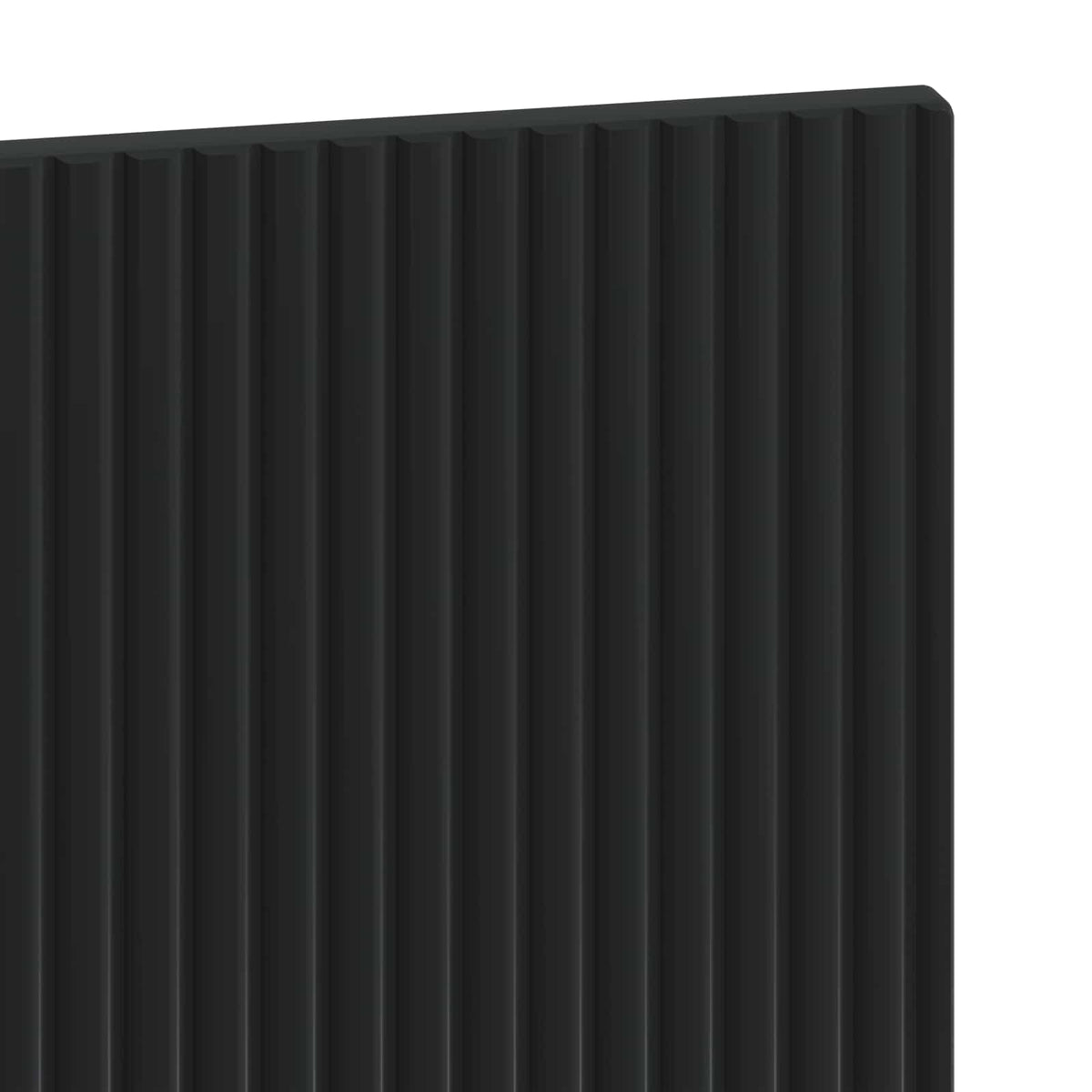 Wall-Mounted Headboard ARNHEM Black Engineered Wood