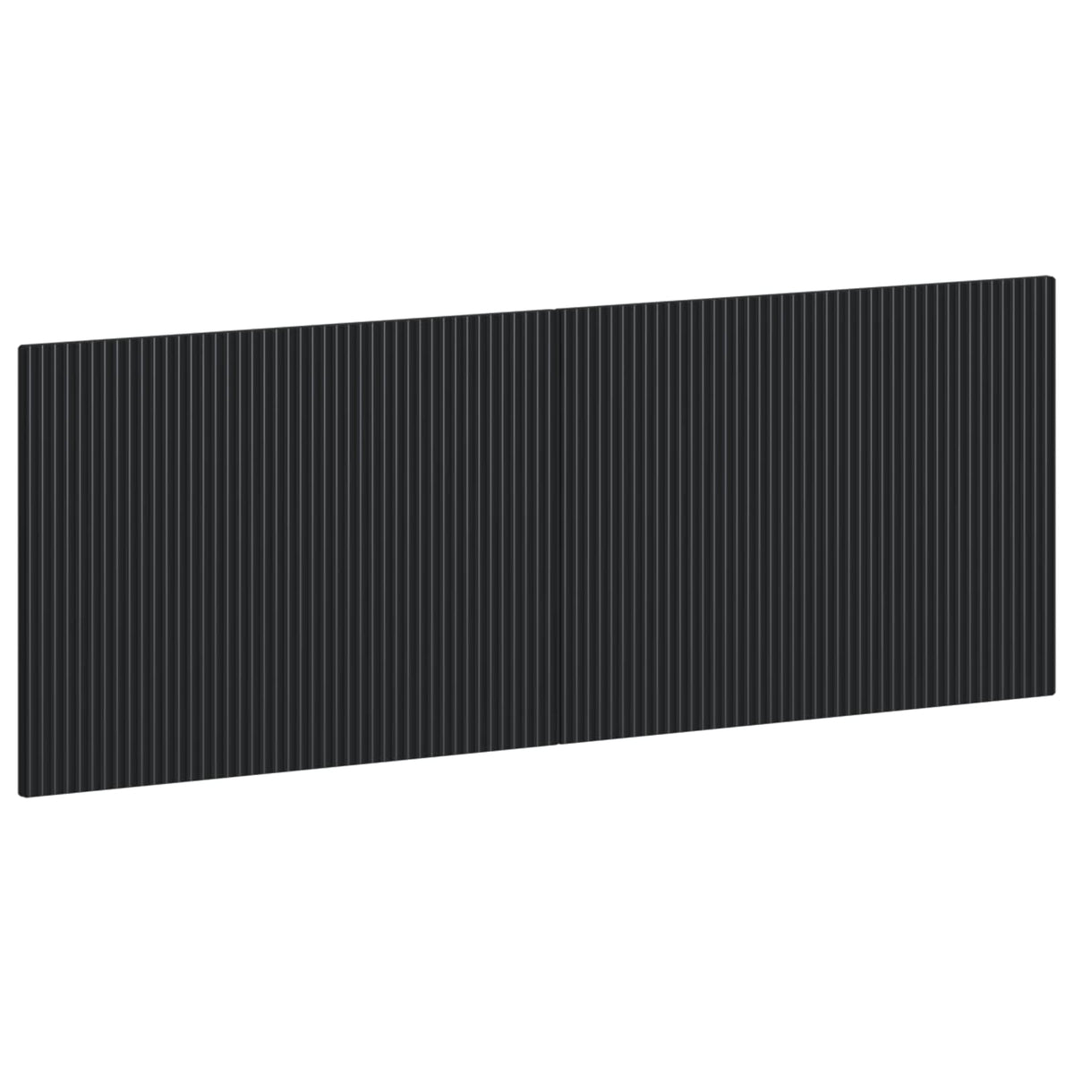 Wall-Mounted Headboard ARNHEM Black Engineered Wood