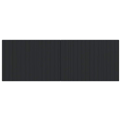 Wall-Mounted Headboard ARNHEM Black Engineered Wood