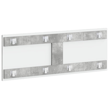 Wall-Mounted Headboard ARNHEM Concrete Grey Engineered Wood