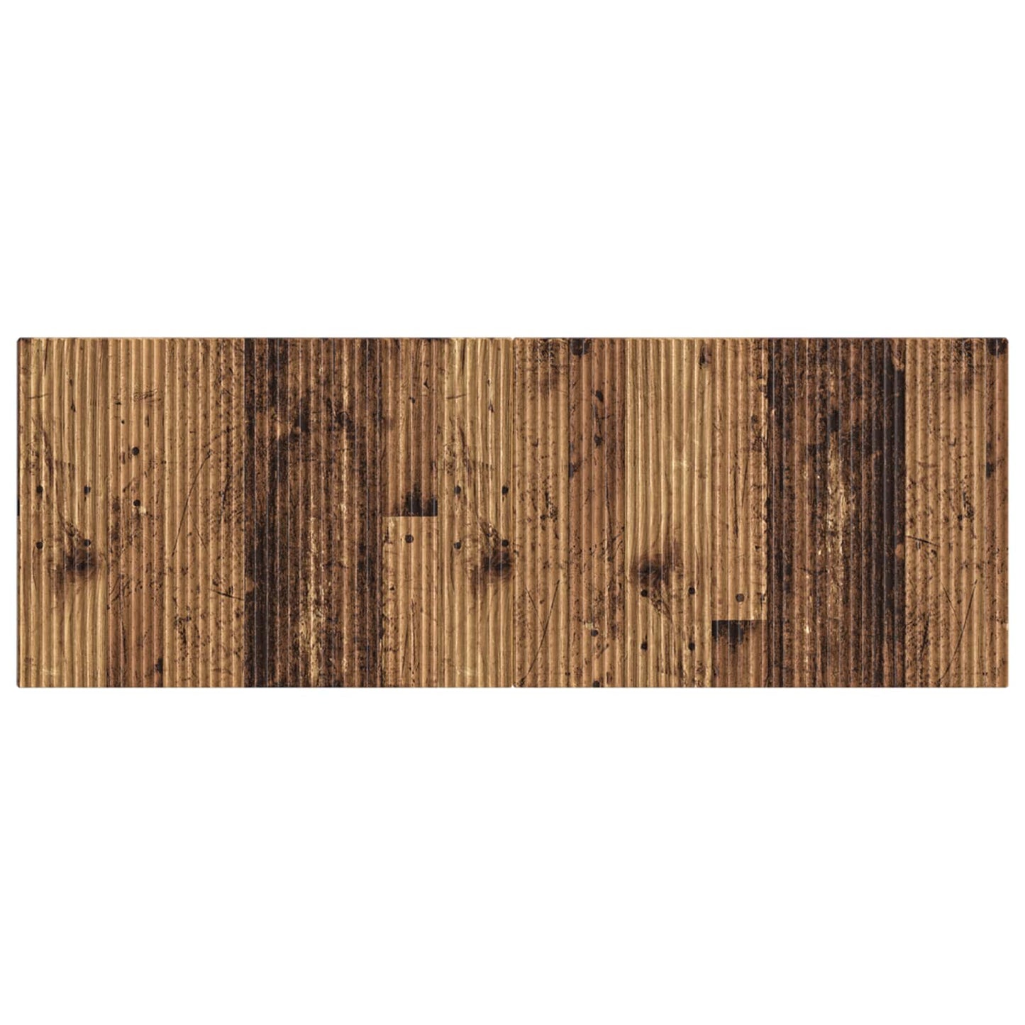 Wall-Mounted Headboard ARNHEM Old Wood Engineered Wood