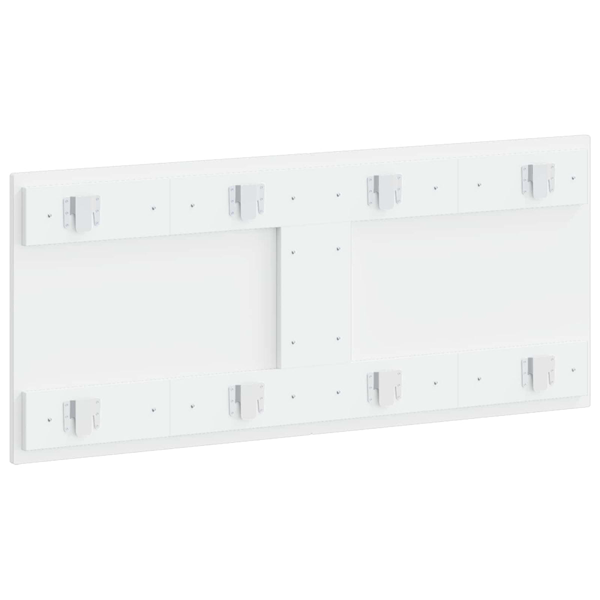 Wall-Mounted Headboard ARNHEM White Engineered Wood