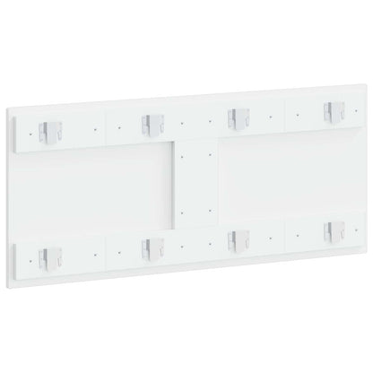Wall-Mounted Headboard ARNHEM White Engineered Wood