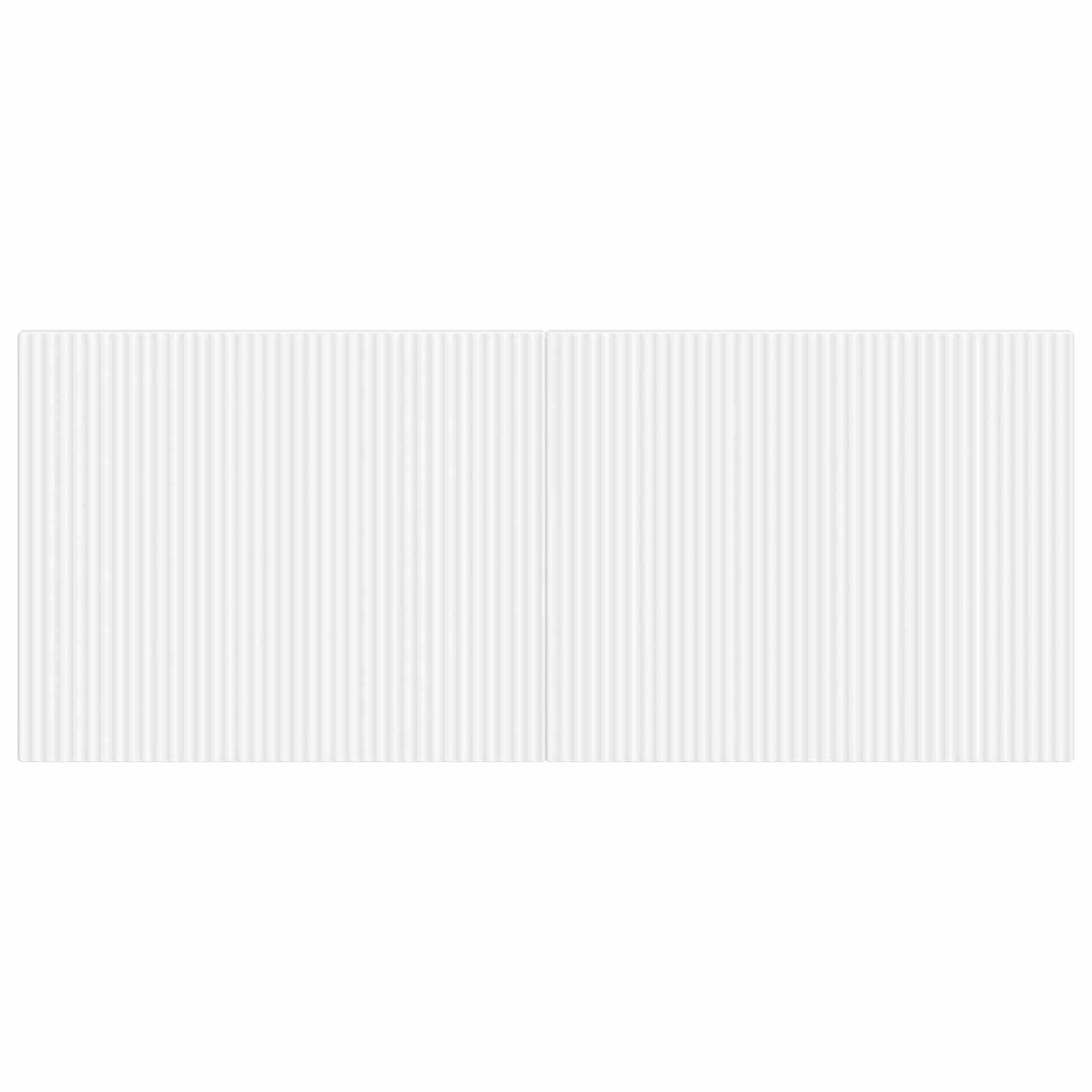 Wall-Mounted Headboard ARNHEM White Engineered Wood