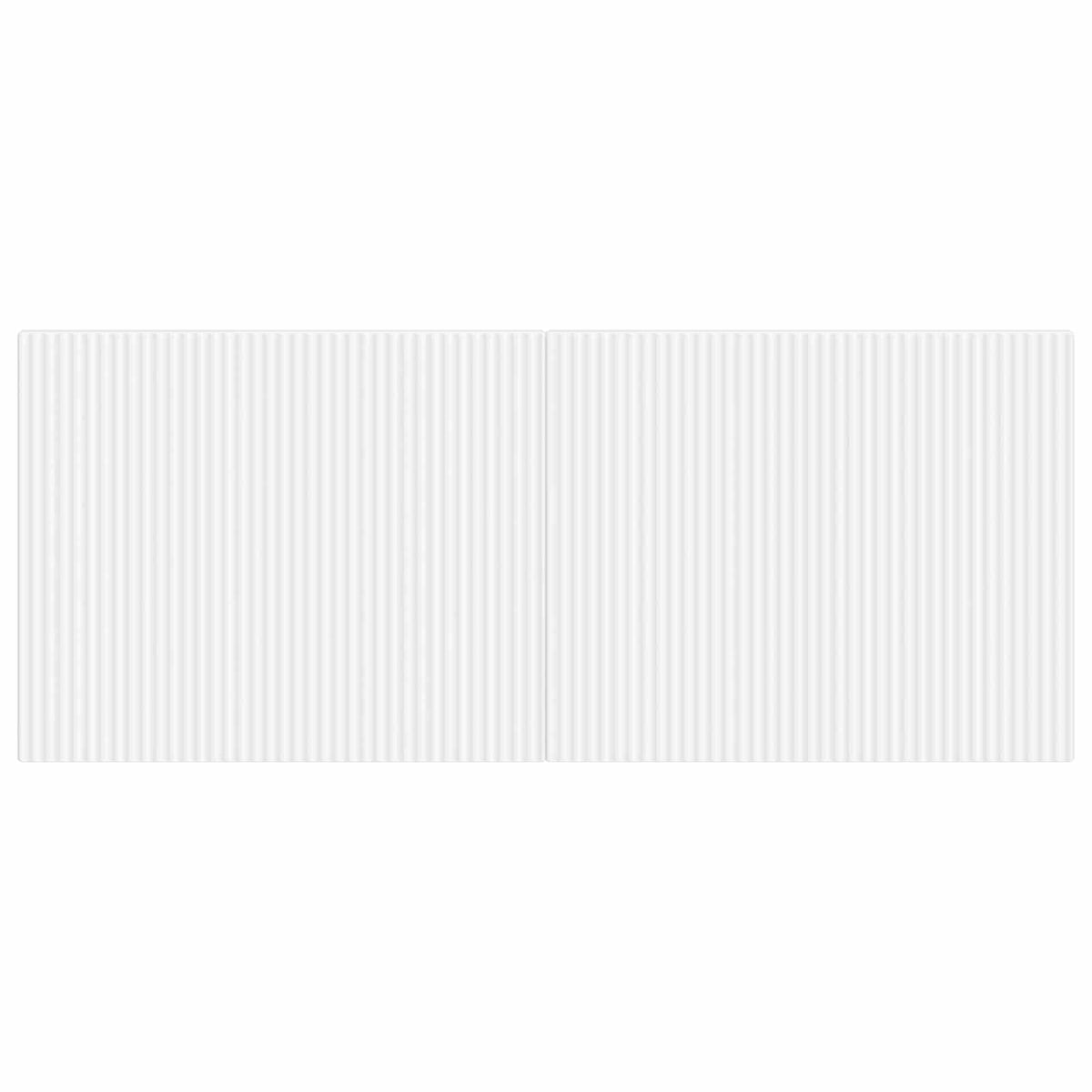Wall-Mounted Headboard ARNHEM White Engineered Wood