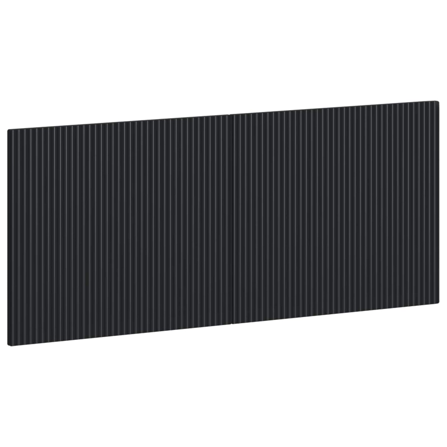 Wall-Mounted Headboard ARNHEM Black Engineered Wood